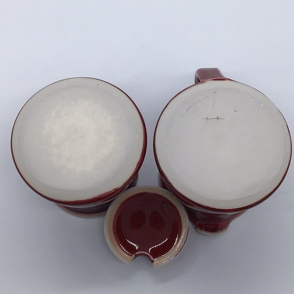 Studio Art Potty Creamer And Lidded Sugar - Picture 4 of 8
